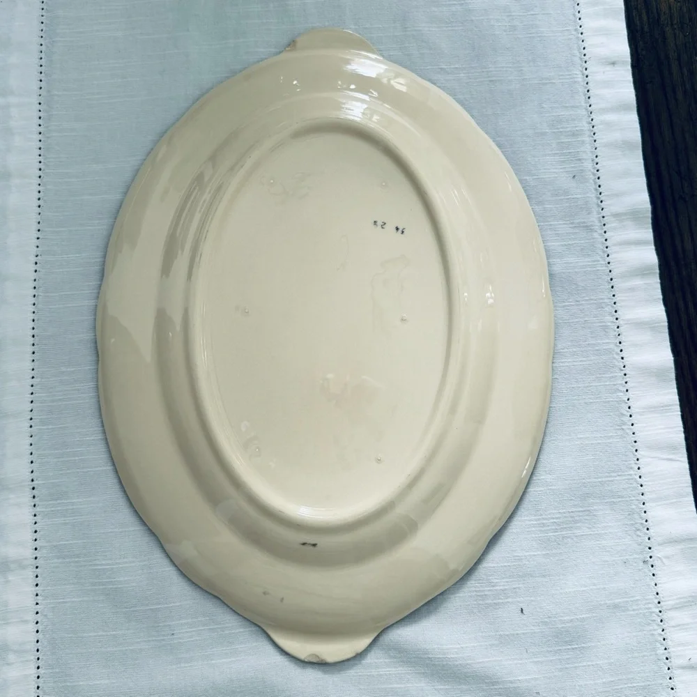 Vintage 1960s Desert Rose Serving Tray 14